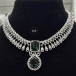 Rubela Shine Bright with Real Look Diamond Green Set