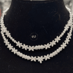 Rubela Elegant Double Layer – Golden Diamond Look Set by Rubela Store