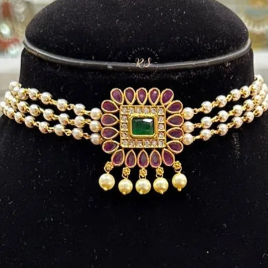 Rubela Real Look Mozonite Set | Elegant Jewelry | Rubela - Image 1