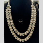 Rubela Elegant Real Look Mozonite Green Toda Set – Rubela Store