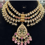 Rubela Elegant Real Look Golden Kundan Layer Set by Rubela Store - Image 2