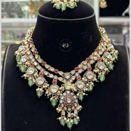 Rubela Real Look Minakari Kundan Set – Royal Elegance by Rubela Store