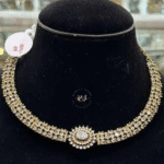 Rubela Real Look Golden Mozonite Set – Shine with Royal Grace by Rubela Store