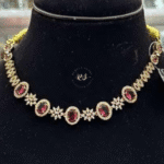 Rubela Real Look Mozonite Ruby Set – Sparkle with Elegance by Rubela Store