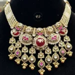 Rubela Real Look Golden Heritage Set with Ruby Colour – Shine with Royal Grace