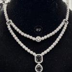 Rubela Blue Shine Elegance – Real Look Diamond Set for Every Occasion