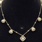 Rubela Elegant Real Look Mozonite  Set ✨