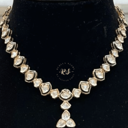 Rubela Elegant Real Look AC Kundan Set ✨
