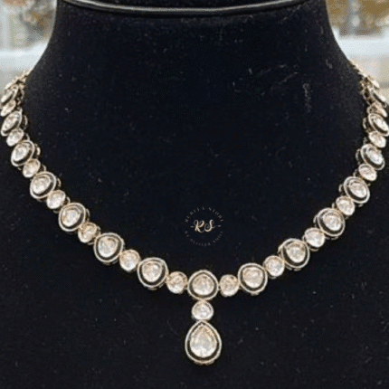 Rubela Elegant Real Look AC Kundan Set ✨