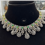 Rubela Royal Real Look Diamond Set with Green Sparkle 💚✨