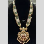 Rubela Shiny Real Look Golden Pendant Set – Everyday Royal Elegance