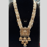 Rubela Shiny Real Look Golden Pendant Set – Everyday Royal Elegance