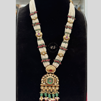 Rubela Royal Shine Real Look Golden Long Set – Elegant & Beautiful