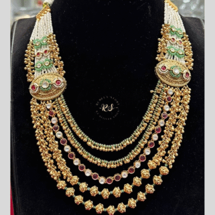 Rubela Real Look Golden Toda Set – Royal Style by Rubela Store