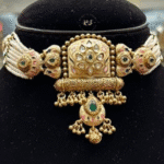 Rubela Real Look Golden Mina Kari Choker Set – Royal Shine by Rubela Store