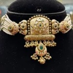 Rubela Real Look Golden Mina Kari Choker Set – Royal Shine by Rubela Store
