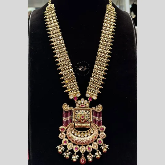 Rubela Real Look Golden Rubi Mina Kari Long Set – Royal Shine by Rubela Store - Image 1