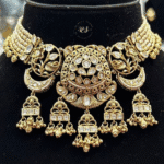 Rubela Shine Royal with the Real Look Golden Kundan Set