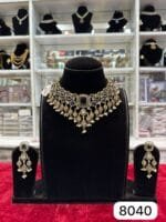 Rubela 💎 Real Look Mozonite Blue Set – Shine with Royal Beauty 💎 - Image 2