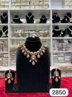 Rubela Real Look Kundan Set – Elegance in Every Detail - Image 2