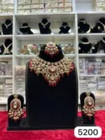 Rubela Real Look Kundan Heavy Set – Royal Elegance - Image 2