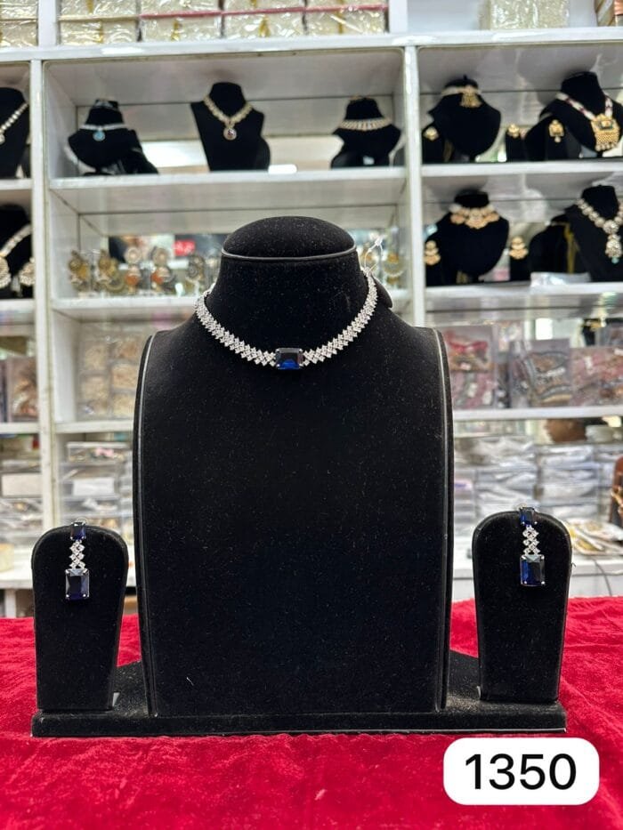 Rubela Shine Bright with the Real Look Blue Diamond Set ✨ - Image 2