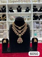 Rubela Elegant Real Look Mozonite Heavy Set – Royal Shine ✨ - Image 2