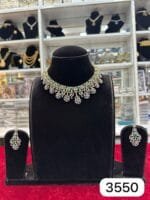 Rubela Royal Real Look Diamond Set with Green Sparkle 💚✨ - Image 2