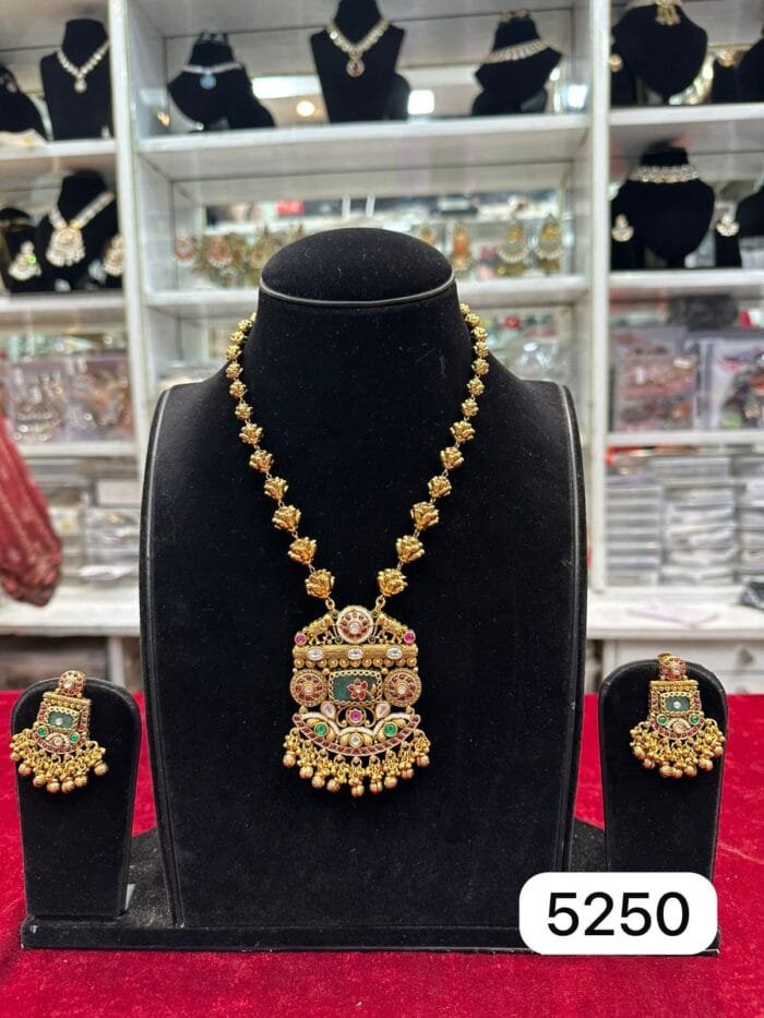 Rubela Real Look Golden Heritage Long Set – Royal Elegance by Rubela Store - Image 2