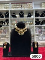 Rubela Real Look Jewellery Set for Women | Premium Gold-Plated Necklace & Earrings | - Image 2