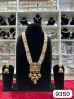 Rubela Shiny Real Look Golden Pendant Set – Everyday Royal Elegance - Image 2