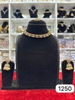 Shine Bright with the Real Look Golden Polki Set - Image 2