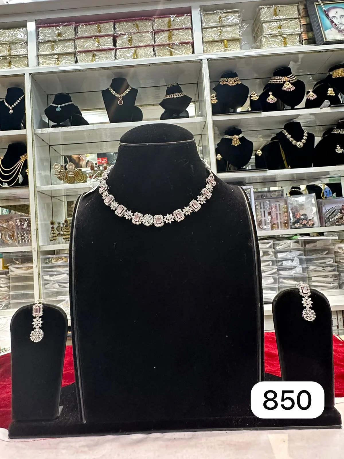 Rubela Grace in Pink – Real Look Diamond Stone Set - Image 2