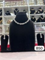 Rubela Shine Bright with Real Look Diamond White Stone Set - Image 2