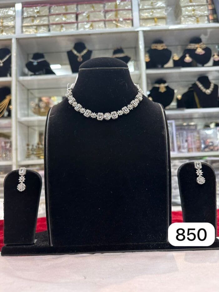 Rubela Shine Bright with Real Look Diamond White Stone Set - Image 2