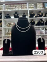 Rubela Elegant Double Layer – Golden Diamond Look Set by Rubela Store - Image 2