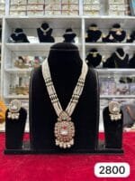 Rubela Royal Radiance – Real Look Golden Polki Long Set by Rubela Store - Image 2