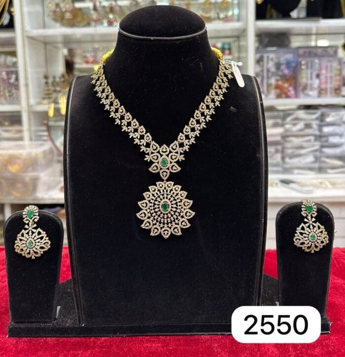 Rubela Elegant Glow – Real Look Mozonite Green Set by Rubela Store - Image 2