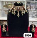 Rubela Royal Real Look Minakari Kundan Choker Set – Rubela Store - Image 2