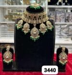 Rubela Royal Real Look Kundan Green Heavy Set – Rubela Store - Image 2