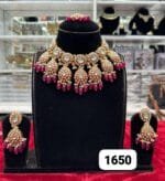 Rubela Royal Real Look Mina Kari Kundan Rubi Set by Rubela Store - Image 2