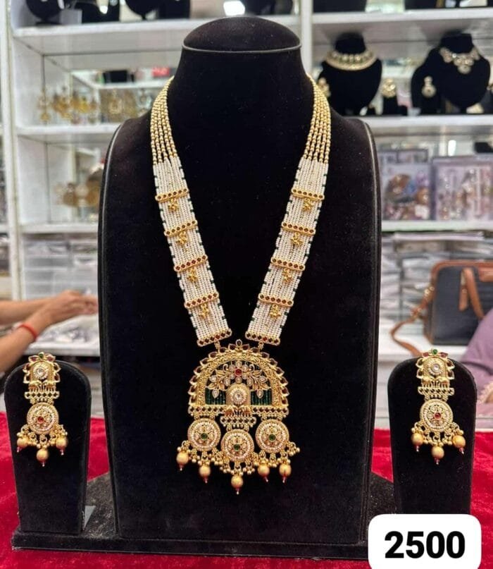 Rubela Real Look Golden Long Set – Elegant Royal Glow by Rubela Store - Image 2