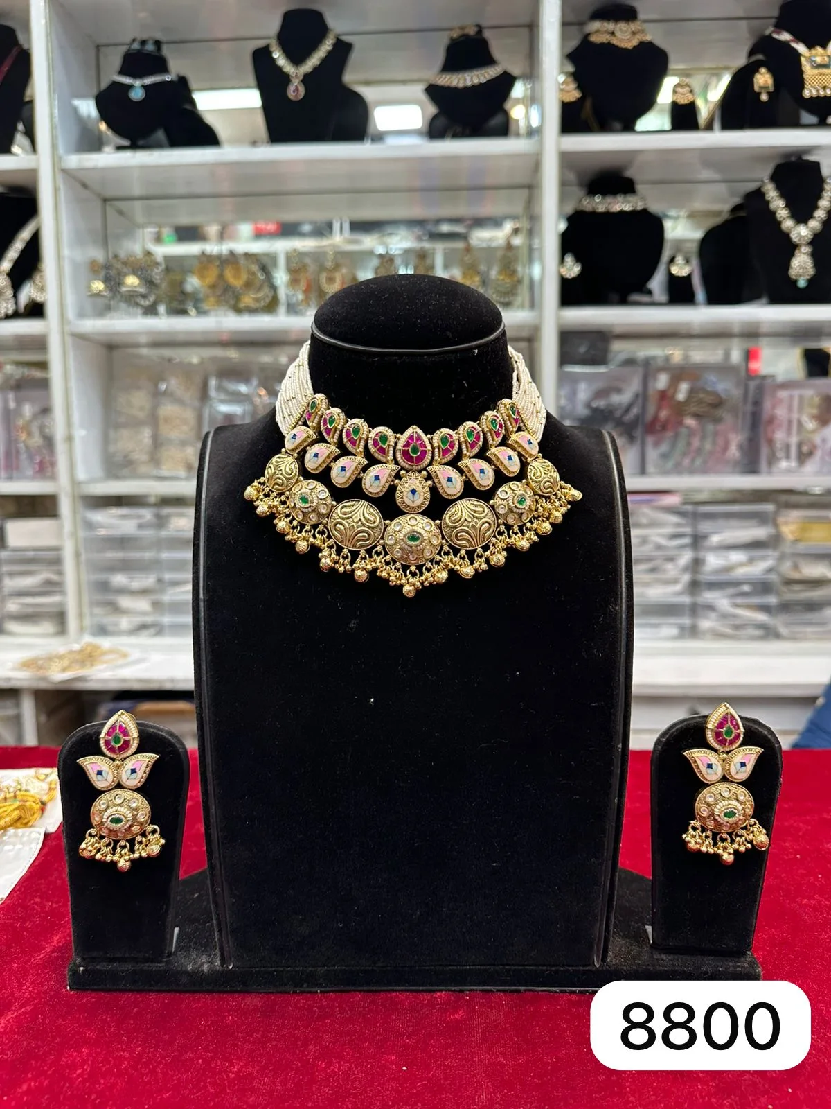 Rubela Real Look Mina Kari Heavy Set – Royal Beauty in Every Detail - Image 2