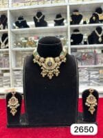 Rubela Real Look Golden Green Heritage Set – Royal Charm in Every Shine - Image 2