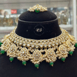 π Real Look Kundan Polki Green Set β A Royal Touch by Rubela Store