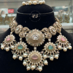 Rubela Real Look Kundan Polki Double Tone Set – Shine with Grace