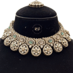 💖 Elegant Real Look Mozonite Double Colour Set – Grace by Rubela Store