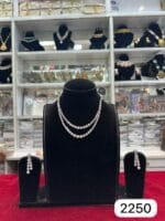 Rubela Real Look AD Silver Set – Elegant Shine for Every Look - Image 2