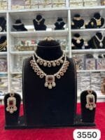 Real Look Mozonite Double Layer Set with Ruby Stone by Rubela Store - Image 2