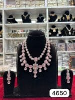 Real Look AD Silver Pink Double Layair Set – Sparkle with Rubela Store - Image 2